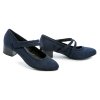 Jana 8-24363-42 navy dámská letní obuv šíře H (Velikost 40)