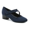 Jana 8-24363-42 navy dámská letní obuv šíře H (Velikost 40)