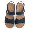 Scandi 250-2024-D1 navy dámské sandály (Velikost 39)