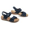 Scandi 250-2024-D1 navy dámské sandály (Velikost 39)