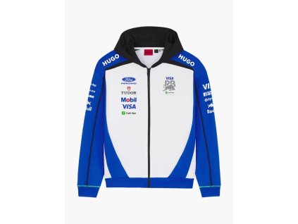 Mikina na zip Visa Cash APP Racing Bulls s logy sponzorů - týmová edice