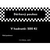 Dárkový poukaz 500 Kč