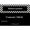 Dárkový poukaz 1 500 Kč
