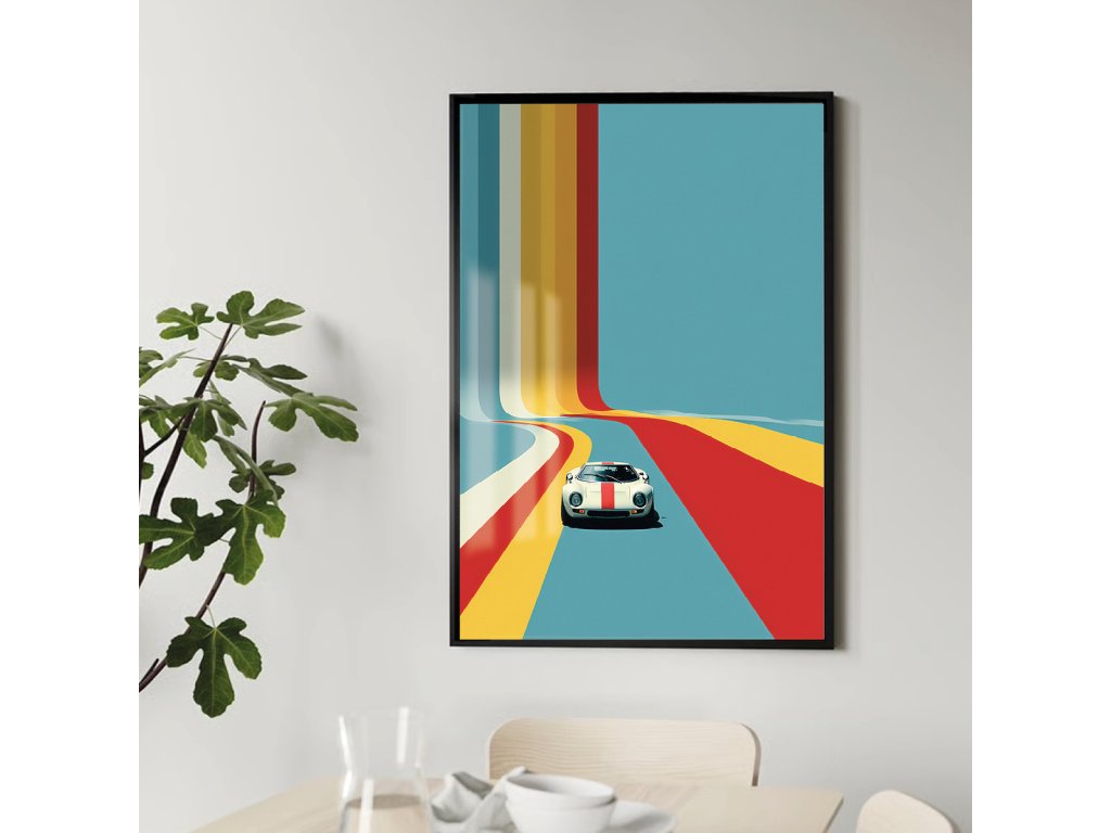 74 For The Speed Retro lines mock up 2