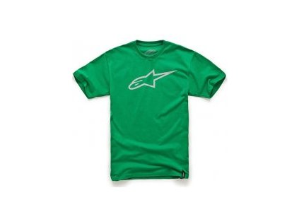 Pánské zeleno-šedé tričko AGELESS CLASSIC TEE Alpinestars krátké 1032-72030 6011