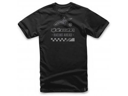 Pánské černé tričko AHEAD TEE Alpinestars krátké 1037-72024 10