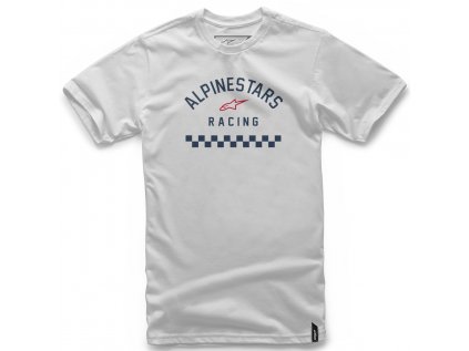 Pánské šedé tričko FRONT TEE Alpinestars krátké 1018-72020 19