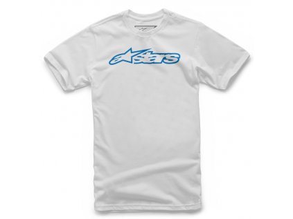 Dětské bílé tričko BLAZE TEE Alpinestars krátké 3038-72000 2072