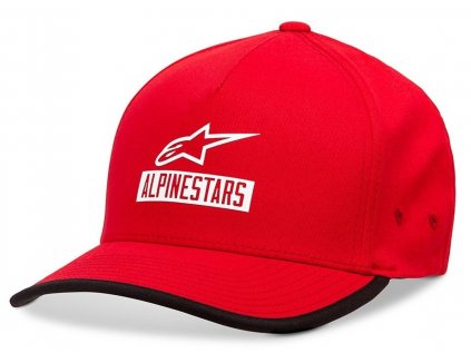 Pánská červená kšiltovka PRESEASON HAT Alpinestars 1019-81128 30