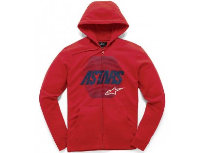 Dětská červená mikina REX FLEECE Alpinestars 3019-51100 30