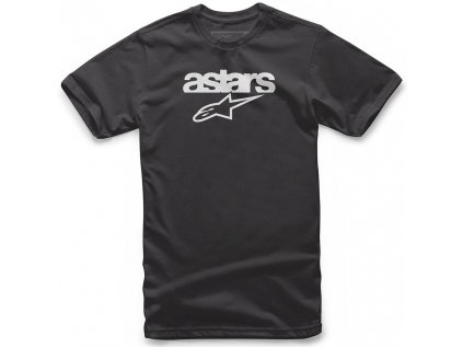 Pánské černé tričko HERITAGE BLAZE TEE Alpinestars krátké 1038-72002 10