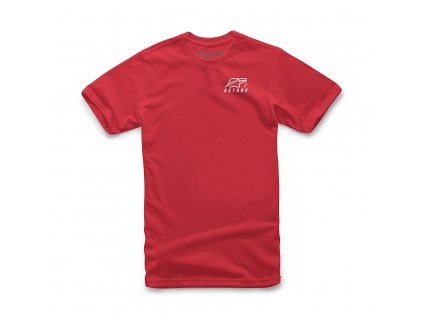 Pánské červené tričko VENTURE TEE Alpinestars krátké 1211-72001 30