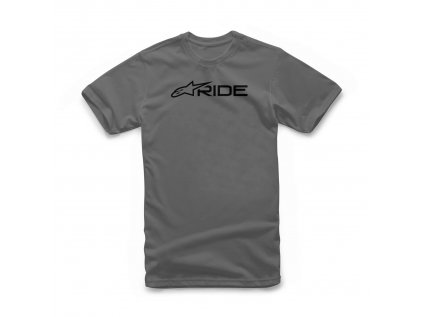 Pánské šedé tričko RIDE 3.0 TEE Alpinestars krátké 1232-72200 1810