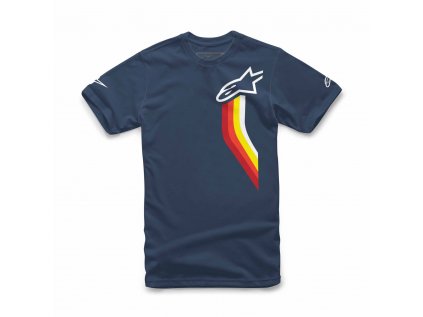 Pánské modré tričko CORSA TEE Alpinestars krátké 1232-72240 70