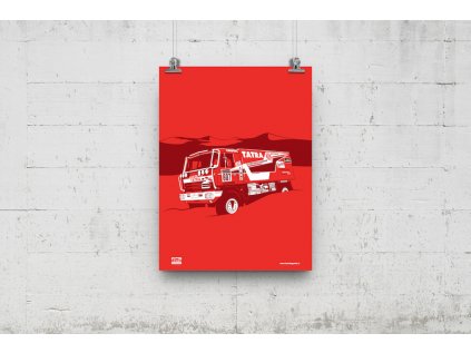 Poster Lusso Legends Tatra Rally Dakar