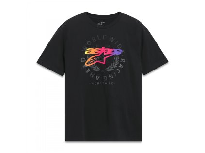 Pánské černé tričko OVERLAY CSF SS TEE Alpinestars 1244-72040 10