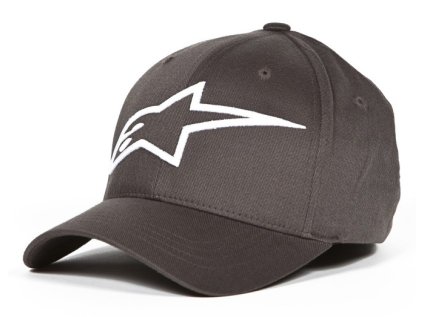 Pánská šedá kšiltovka LOGO ASTAR Alpinestars 1039-81003 1820 (Varianta S-M)