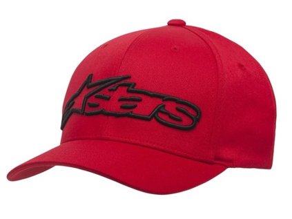 Pánská červeno-černá kšiltovka BLAZE HAT Alpinestars 1039-81005 3010 (Varianta S-M)