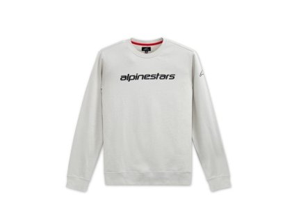 Pánská šedá mikina LINEAR RACE HOODIE 1212-51324 1900 (Varianta XL)