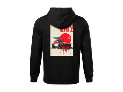 06 4TS mikina CERNA zadek SAMURAI Z