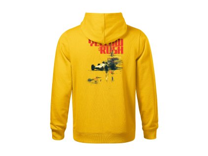 4TS mikina ZLUTA YELLOW RUSH zadek