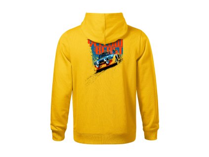 4TS mikina ZLUTA YELLOW BEAST zadek