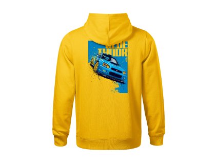 4TS mikina ZLUTA BLUE THNDR zadek