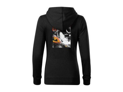 4TS mikina CERNA BURNOUT CITY zadek