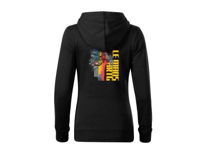 4TS mikina CERNA LE MANS HRTG zadek