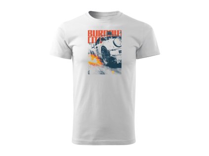 4TS tricko BILA BURNOUT CITY predek