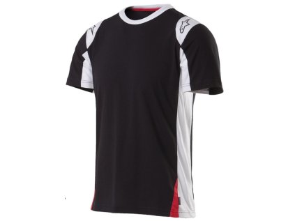 Pánské černé prémiové tričko AUSTIN SS Alpinestars krátké 1015-72015 10 (Varianta M)