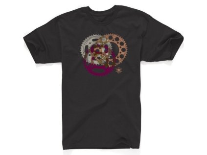 Pánské černé tričko SPROCKET Alpinestars krátké 1034-76013 10 (Varianta S)