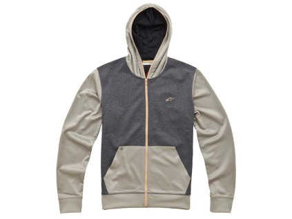Pánská šedá mikina FREEMONT ZIP 2.0 FLEECE Alpinestars 1015-53000 191 (Varianta S)
