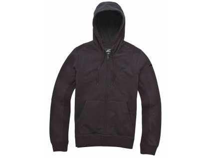 Pánská černá mikina BARLIN FLEECE Alpinestars 1035-51000 10 (Varianta S)
