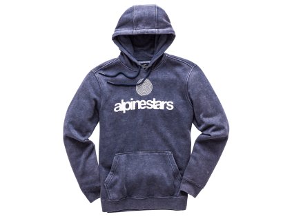 Pánská modrá mikina CAMPIONI FLEECE Alpinestars 1037-51005 70 (Varianta S)