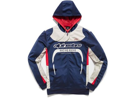 Pánská prémiová modrá mikina SESSION Alpinestars 1035-53003 70 (Varianta S)