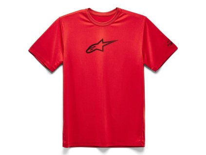 Pánské červené prémiové tričko TECH AGELESS PREMIUM TEE Alpinestars krátké 1139-73000 30 (Varianta M)