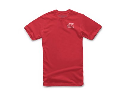 Pánské červené tričko VENTURE TEE Alpinestars krátké 1211-72001 30 (Varianta M)
