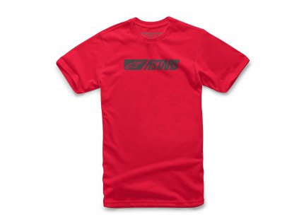 Pánské červené tričko REBLAZE TEE Alpinestars krátké 1213-72004 30 (Varianta S)