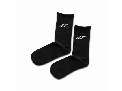 Ponožky černé ALPINESTARS CREW SOCK Alpinestars 1230-94900 10 (Varianta S)