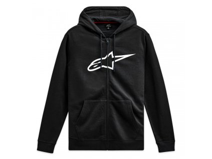 Pánská černobílá mikina AGELESS ZIP HOODIE V3 1244-51490 1020 (Varianta XL)