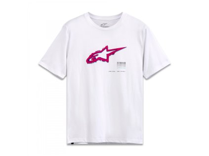 Pánské bílé tričko ELECTRICA CSF SS TEE Alpinestars 1244-72200 20 (Varianta S)