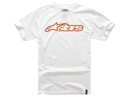 Dětské bílé tričko BLAZE TEE Alpinestars krátké 3038-72000 2040 (Varianta M)