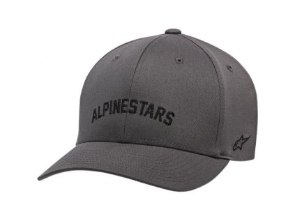 Pánská šedá kšiltovka JUDGEMENT HAT Alpinestars 1139-81565 11 (Varianta L-XL)
