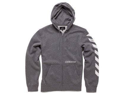 Pánská šedá mikina DEBRIEF FLEECE Alpinestars 1036-53009 111 (Varianta S)
