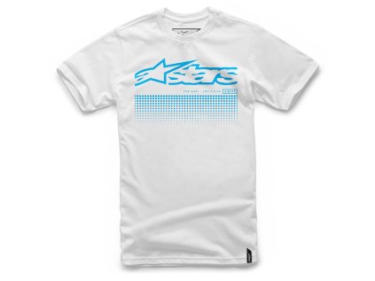 Pánské bílé tričko UNIFLOW TEE Alpinestars krátké 1017-72005 20 (Varianta S)