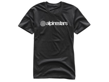 Pánské černé tričko ORIGINAL PREMIUM TEE Alpinestars krátké 1037-72000 10 (Varianta S)