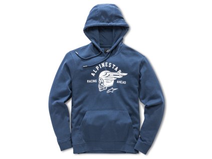 Pánská modrá mikina SKULLISION FLEECE Alpinestars 1018-51114 7020 (Varianta S)