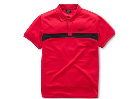 Pánské červené polo VICTORY Alpinestars 1018-41002 30 (Varianta S)