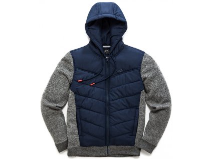 Pánská modrá bunda BOOST QUILTED JACKET Alpinestars 1038-51010 70 (Varianta M)